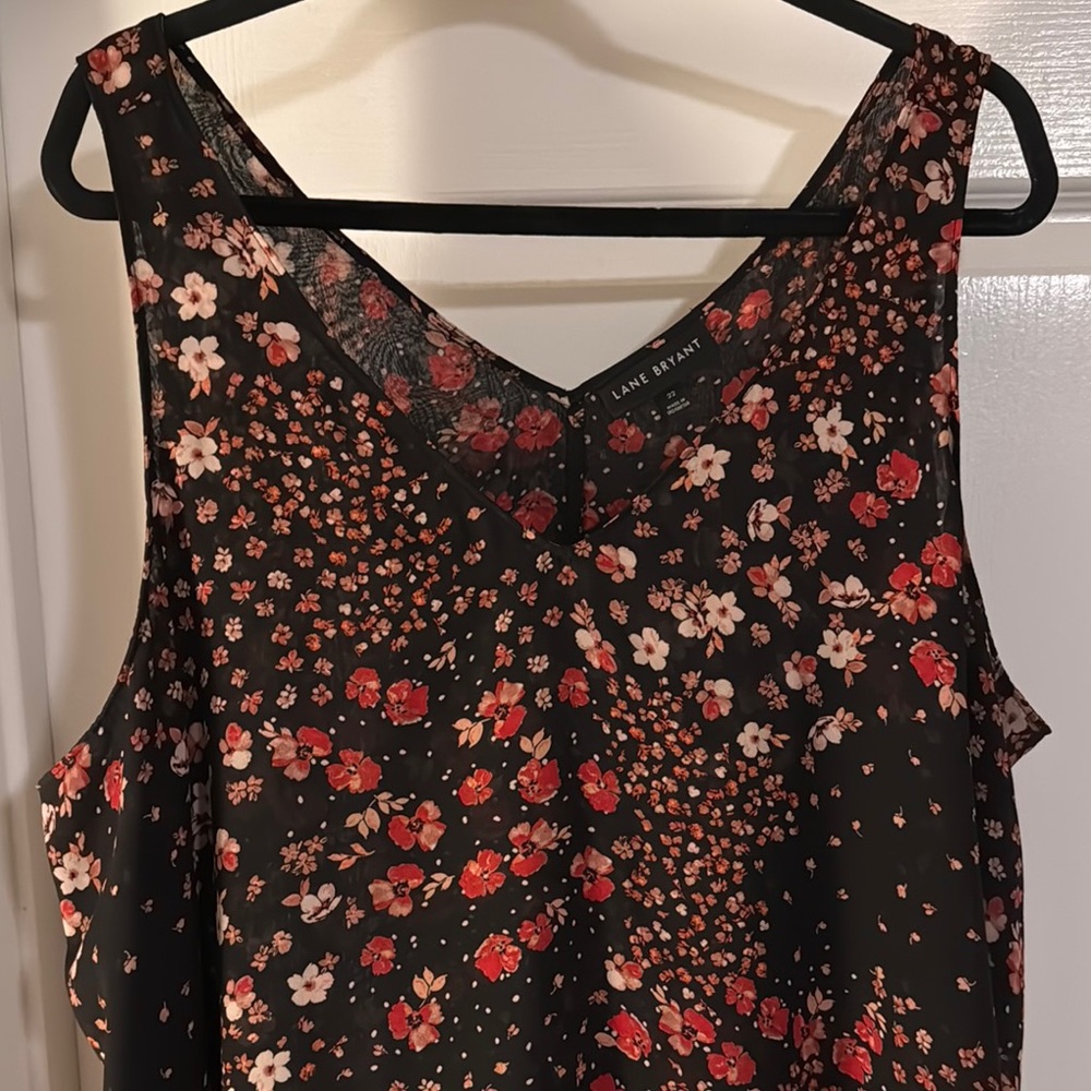 Floral Sleeveless Top